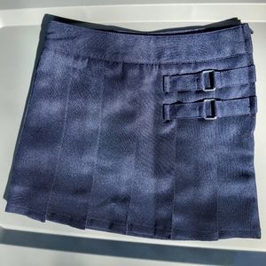 Navy Blue Little Girl uniform Skort